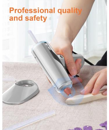 akolik 50W Mini Hot Glue Gun  Anti-Drip Fast Preheating Mini Glue Gun Kit with 30 PCS Glue Sticks for DIY  Arts & Craft  Home Repairs  and Decorations 50W Grey - Buy Online on GoSupps.com