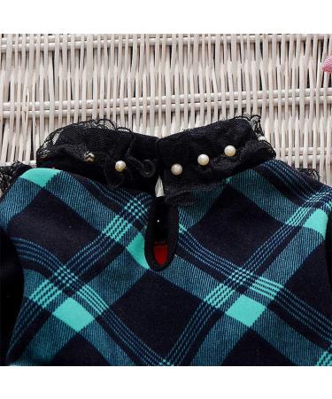 AMhomely Girl Baby Cashmere Dress 7-9 Years Green | Promotion Sale - Warm & Stylish - Buy Online on GoSupps.com