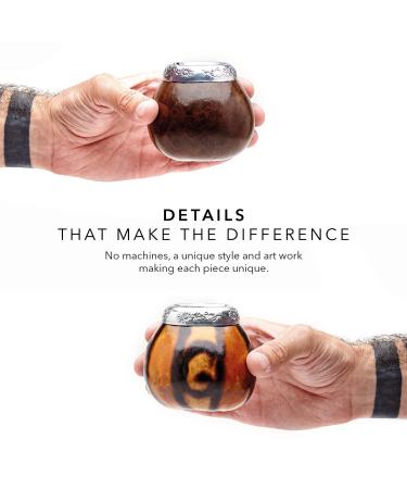 Buy Balibetov Yerba Mate Set - 2 Gourds 100g Yerba Mate 2 Bombilla & Cleaning Brush - Authentic Argentine Experience - Buy Online on GoSupps.com