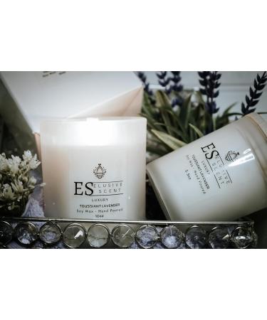 Toussaint Lavender Luxury Candle - 5.5oz Scented Aromatherapy | 100% Soy Wax | Home D cor & Fragrance | Perfect Housewarming Gift - Buy Online on GoSupps.com