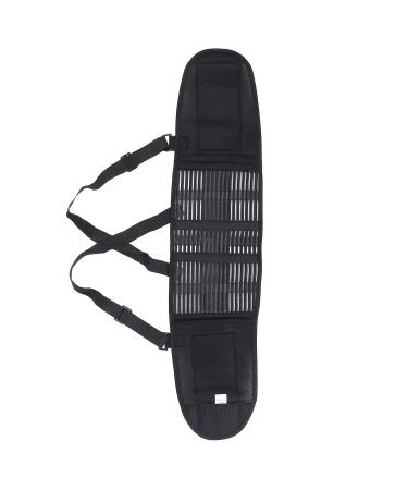 Lumbar Brace Back Support Belt - Adjustable Breathable Back Brace for Pain Relief & Comfort - International Shipping Available - Buy Online on GoSupps.com