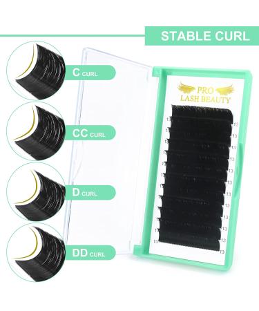 Easy Fan Volume Lashes D-0.05-9-16 Rapid Blooming Mega Volume Lash Extensions - C D Curl - Buy Online on GoSupps.com