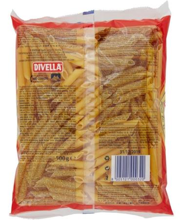  Italian Gourmet E.R. Divella Penne Ziti N. 32 Durum Wheat Semolina Pasta 500 g + Italian Gourmet Polpa di Pomodoro Box 400 g - Buy Online on GoSupps.com