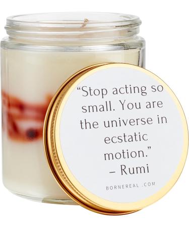 Vanilla Adore Aromatherapy Candles - Stress Relief & Caramelized Sugar Scent | 100% Natural Coconut Wax 8oz - Buy Online on GoSupps.com