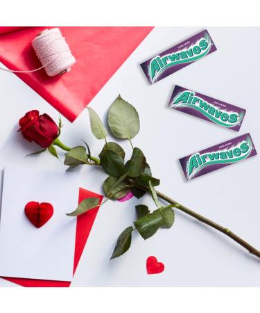 AIRWAVES - Blackcurrant Flavor Chewing Gum - Sugar Free - Mint Freshness - Large Size - 30 Packs of 10 Dragees - 420g - Buy Online on GoSupps.com