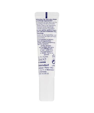 Buy NIVEA 81288 Visage Q10 Plus Eye Care 15ml - Anti-Aging Formula for EUR 8.99 | International Shipping Available - Buy Online on GoSupps.com