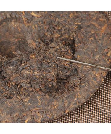 HQZM 10 Year Old Puerh Black Tea 357g Yunnan Bulang Mountain Imperial Puer Ripe Tea Cake - Buy Online on GoSupps.com