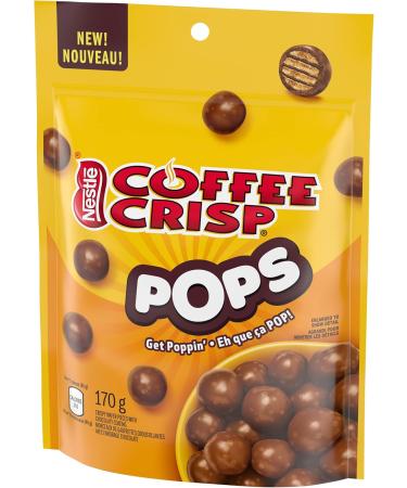 COFFEE CRISP POPS Chocolaty Snacks Pouch 170g - Buy Online on GoSupps.com