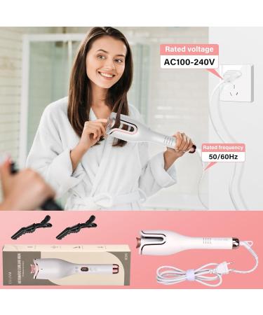 Automatic 26mm Curling Iron - Long-lasting Curls for All Hair Types | Negative-Ion Technology | White - Buy Online on GoSupps.com