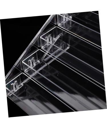 SOESFOUFU Make Up Organizer 4 Small Layer Dressing Cosmetic Plastic Plate Organizer The Tighten Make Makeup Storage Table - Buy Online on GoSupps.com