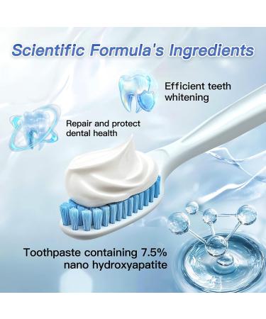 Porindisi Nano Hydroxyapatite Toothpaste Remineralizing Whitening & Fluoride-Free Toothpaste for Sensitive Teeth Cavity Reversal Enamel Repair & Gum Care Suitable for Kids & Adults - Buy Online on GoSupps.com