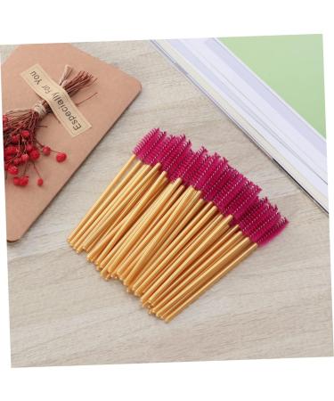 FRCOLOR 100 Pcs Colorful Mascara Colored Mascara Eyelash Brush Mascara Wands Applicator Stick Make up 50 Pcsx2pcs Rosex2pcs - Buy Online on GoSupps.com