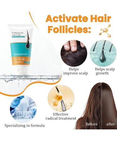 TULAMORIY 100 g Alopecia repair cream hair densifying am liorant hair loss reduces the chute thickening effect for hair improves volume hair cream for daily care for women and - Buy Online on GoSupps.com