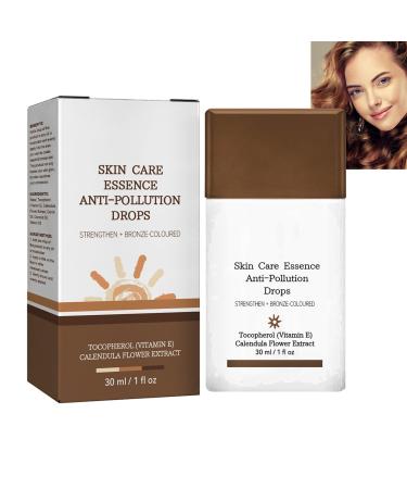 Drunk Elephant Bronzing Drops Bronzer Drops for Face and Body Anti-Pollution Bronzing Drops Skincare Essence Facial Tanning Drops Seren Liquid Bronz Cream Seren Liquid Bronz Cream 1PC