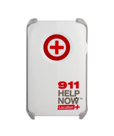 911 Help Now Location Plus Upgraded 2022 Model - No Monthly Fees - One-Touch Direct Connect Emergency Communicator Pendant - White