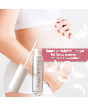 Sensitive Eyelash Serum - Hormone-Free Vegan Formula with Biotin & Peptides for Fast Strong Growth | Dermatologically Tested 3 ml - Buy Online on GoSupps.com