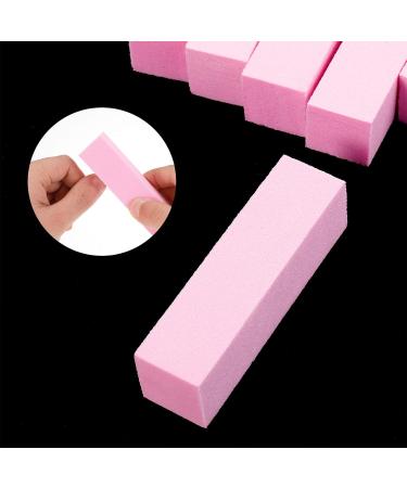 Buy Sussurro 10-Piece Pink Buffer Grinding Blocks for Nail Design | Nail Files & Polishing Blocks | Grit 120 for Professional Results - Buy Online on GoSupps.com