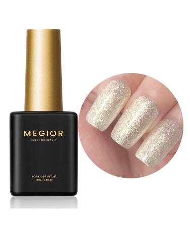 MEGIOR Spring Mermaid Scales Gel Nail Polish 15ml Gel Polish Soak off Uv Led Nail Lamp Nail Art Manicure Salon Salon DIY Gel Nail Design