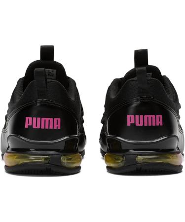 PUMA Women's Riaze Prowl Sneaker 8 - Rainbow Black/Luminous Pink - Buy Online on GoSupps.com