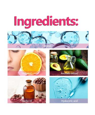 Retinol Eye Stick with Hyaluronic Acid & Vitamin C - Dark Circle & Puffiness Solution | Anti-Aging Under Eye Cream - 3pc Set - Buy Online on GoSupps.com