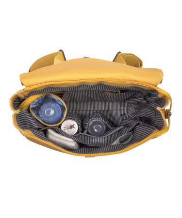 Shop Stylish L SSIG Baby Changing Backpack - Adventure Lemon Curry | Complete Changing Accessories Included | Ideal for International Shipping - Buy Online on GoSupps.com