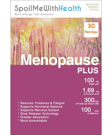 SpoilMeWith Health: Menopause Plus Patches - 30 Days Supply