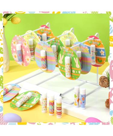 Leelosp 30 Pack Easter Lip Balm Bulk Easter Egg Basket Fillers Stuffers Gifts Natural Care Moisturizing Lip Balm for Family Party Favors Employee Appreciation Women Teachers Staff - Buy Online on GoSupps.com