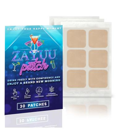 Hangover Patch-Waterproof Pads for After Party Recovery- Party Pads with Natural Formula - Easy to Use - Refreshing Reset- for Men and Women 30 Pack