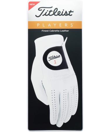 Title: Titleist Players Men's Golf Glove - Size M/L, Left Hand Orientation - Buy Online on GoSupps.com