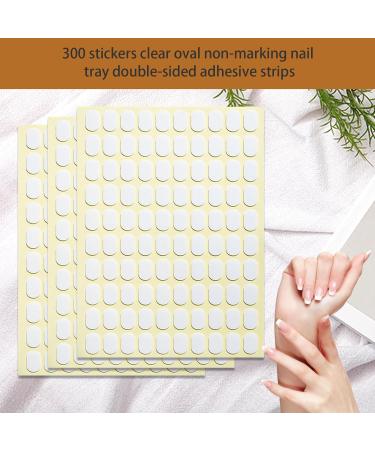 3 Sheets Clear Nail Adhesive Tabs Nail Double-side Adhesive Tape Ovals Press On Nail Glues Tabs Nail Glues Tabs 3 Sheets Nail Glues Stickers Double-side Adhesive Tape Nail Adhesive Sticker - Buy Online on GoSupps.com