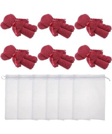 Veemoon Adorable Bear Shaped Towel Set - Decorative Washcloth for Face Washing - Buy Online on GoSupps.com