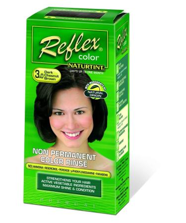 Naturtint - Non Permanent Reflex - 3.0 Dark Chestnut Brown - 90ml