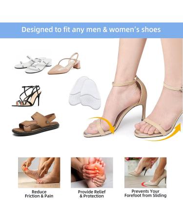Yaopeing Metatarsal Pads 3-Pair Set | Non-Slip Ball of Foot Cushions for Women | Soft Gel Heel Insole Pads | Open Toe Shoe Comfort - Buy Online on GoSupps.com