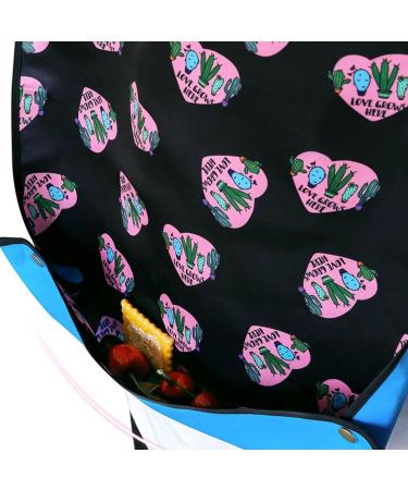 HACLEN 3 Pack Adult Bibs for Elderly Women Waterproof Feeding Bibs Bibs for Eating Clothing Protector with Crumb Catcher 1 - Buy Online on GoSupps.com