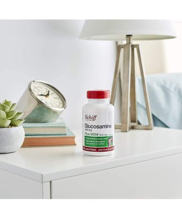 Schiff Glucosamine 1500mg + MSM Tablets (150 ct) - Joint Care Supplement for Mobility & Flexibility - Buy Online on GoSupps.com