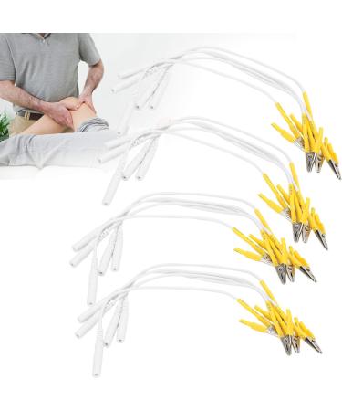 20pcs / Bag TENS Wire Cable Electrode Lead Wires Clip Electrode Lead Wires Cable TENS Wires Electrode Wires for TENS Unit Electrodes Lead Wires for TENS - Buy Online on GoSupps.com