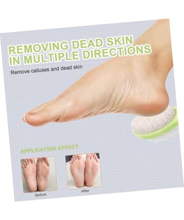 VINTORKY Pumice Brush Exfoliating Double Sided Portable Foot wash Pedicure Foot Brush for Remover Pumice Stone Foot exfoliator Tool Natural Foot Remover Brush - Buy Online on GoSupps.com