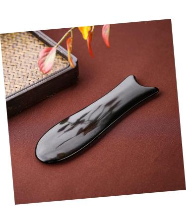 Lurrose 2ST Sha Sha Fish Shape Roll Rod - Reflex Zone Massage Spa Tool Traditional Scratching Board & Skin Care Massager - Buy Online on GoSupps.com