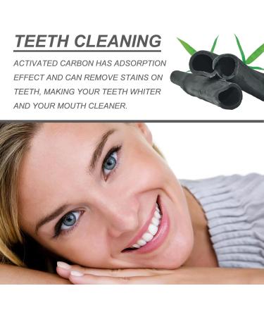 Natural Charcoal Tooth Elevator Powder for Whitening & Cleaning | 2 Pieces - Activated Carbon Tooth Care - Buy Online on GoSupps.com