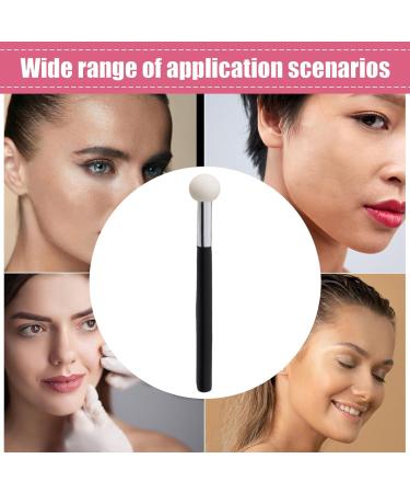 HiXip Mushroom Makeup Brush Mushroom Head Under Eye Concealer Brush - Eyeshadow Brushes for Women Girl Sponge Applicator for Face Nose Eyelids Black - Buy Online on GoSupps.com