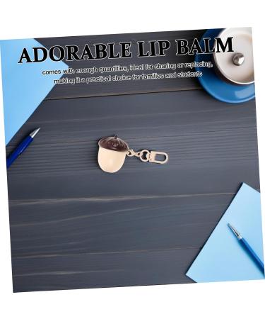  SAFIGLE SAFIGLE 2 Pieces Lip Balm for Cute Chestnut Shaped Moisturizing Lip Balm Nourishing Oily Soft Care for Sensitive Children's Skin At Home School On the Go - Buy Online on GoSupps.com