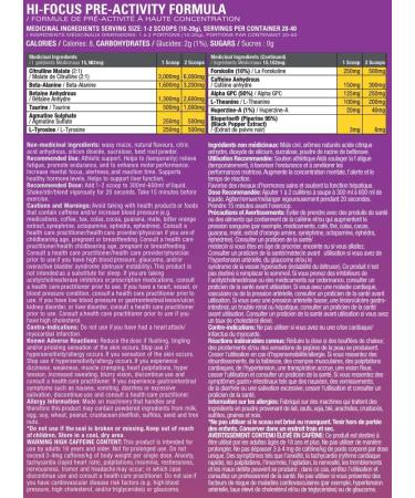 Havok-Neuro - Hi-Focus Pre-Workout Powder 40 Servings (Cherry Blaster) - Buy Online on GoSupps.com