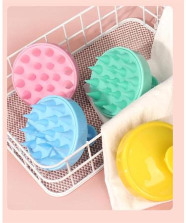 Eatan Silicone Head Skin Brush - Soft Shower Comb for Easy Hair Washing | 19 Teeth & Curved Airbag for Gentle Massage - Buy Online on GoSupps.com