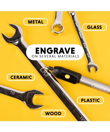 General Tools Cordless Engraving Pen - Diamond Tip Metal Etching Tool for Toys, Sporting Goods, Glass Gifts - Buy Online on GoSupps.com