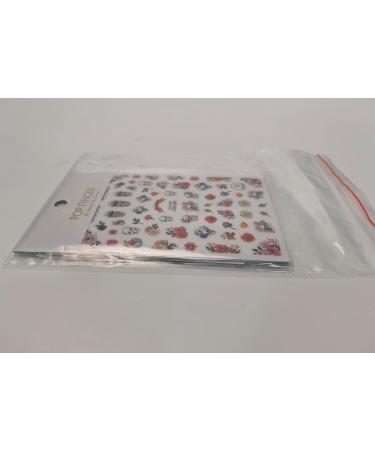 EBANKU 1500+ Patterns Halloween Nail Art Stickers 3D Self-Adhesive Pumpkins Skull Ghosts Bats Nails Art Design for Women Girl Halloween Party Supply Fingernails Decorations - Buy Online on GoSupps.com