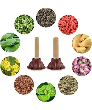 Moxibustion Gathering Energy & Detoxification Slimming Sticks - 60pcs Moxa Sticks for Pain Relief & Wellness - Buy Online on GoSupps.com