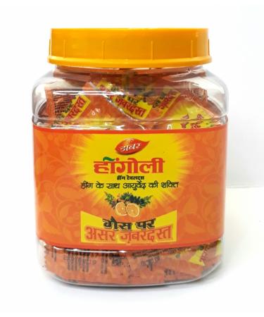 Dabur Hingoli - 120 Sachet Jar (4 Tablets)