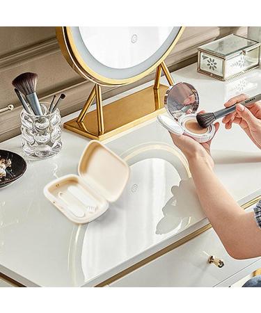 Buy Slim Storage Case for Orthodontic Braces & Dentures - 1/2 Pieces with Removal Tool | Transparent & Milky White - Buy Online on GoSupps.com