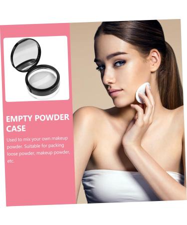  Beatifufu Compact Powder Container Containers With Lids Makeup Powder Containers Bulk Powder Containers With Puff Compact Powder Case Travel Stand Make Up - Buy Online on GoSupps.com