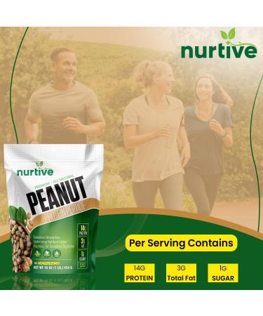 Peanut Protein Peptide Powder - Plant-Based Nutritional Source for Athletes - 18 Servings (454g) - Enhanced Solubility & Fiber Rich - Buy Online on GoSupps.com